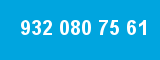 932 080 75 61